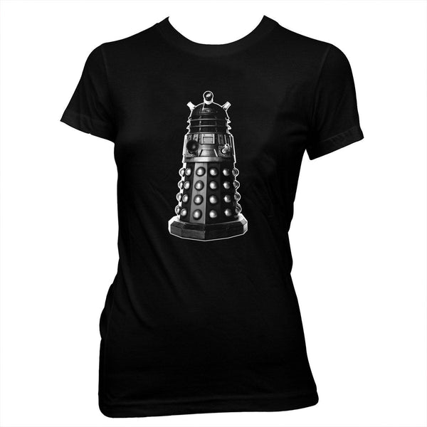 Dalek - Dr. Who - British Time Traveling Science Fiction - Women's, Pre-shrunk 100% cotton tee-shirt