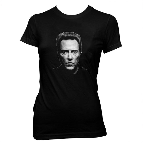 Christopher Walken - Hand screened, Pre-shrunk, Women's 100% Cotton T-Shirt