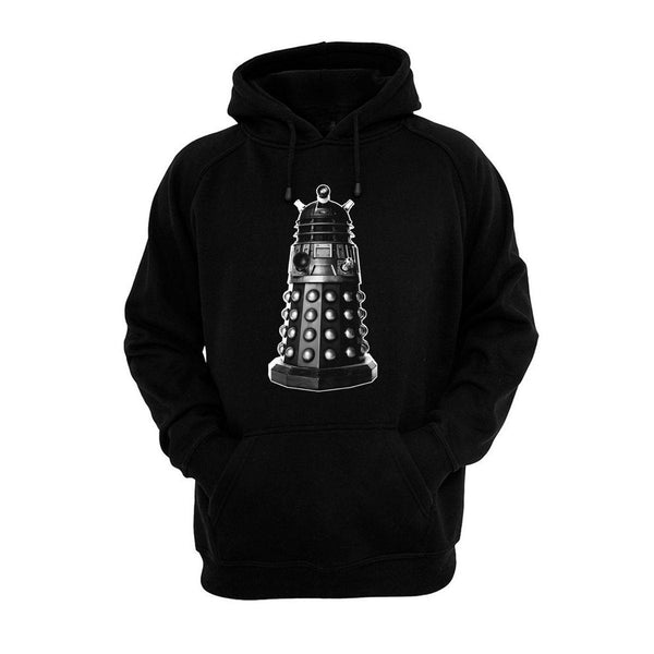 Dalek - Doctor Who - Hand silk-screened, pre-shrunk cotton blend pullover hoodie EXTERMINATE