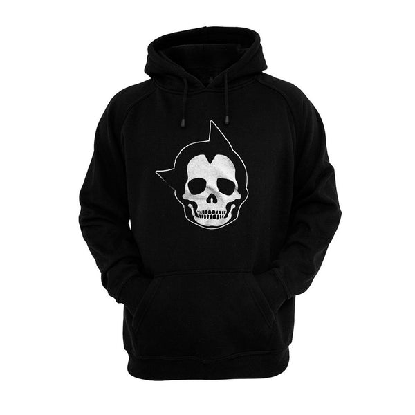 Astro Boy Skull - Hand silk-screened, pre-shrunk cotton blend pullover hoodie
