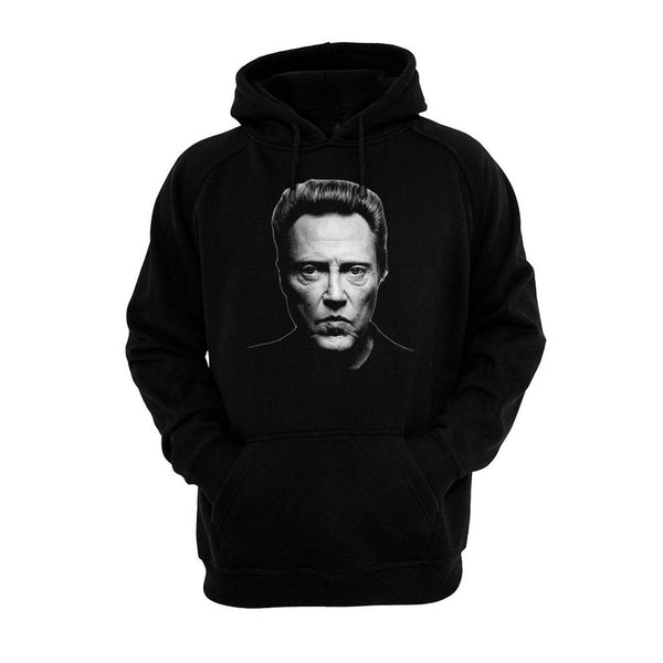 Christopher Walken - Hand silk-screened, pre-shrunk cotton blend pullover hoodie