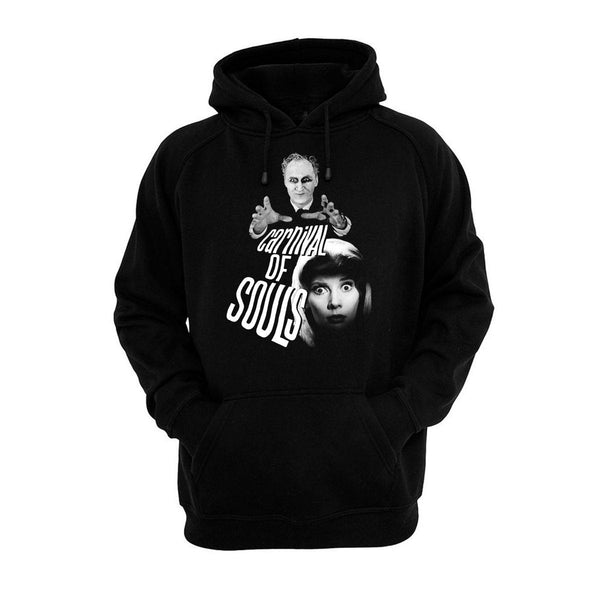 Carnival Of Souls - Hand silk-screened, pre-shrunk cotton blend pullover hoodie