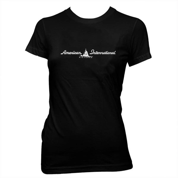 American International Pictures - Women's 100% cotton Pre-shrunk, hand screened T-Shirt