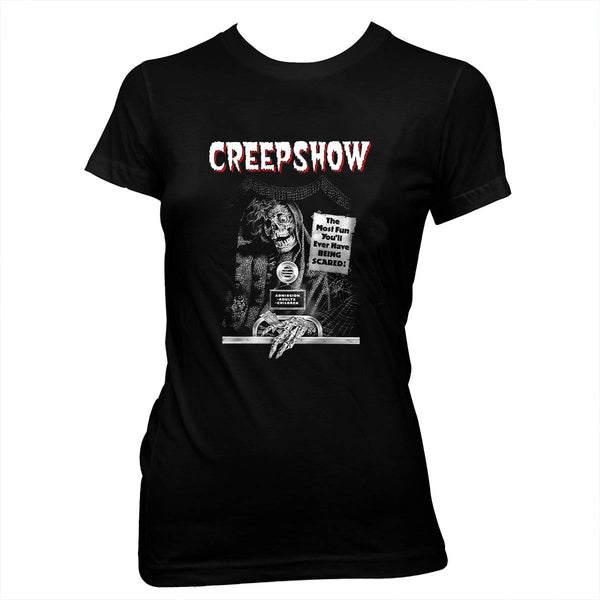 Creepshow - George A. Romero - Women's Hand Screened, Pre-Shrunk, 100% Cotton T-Shirt