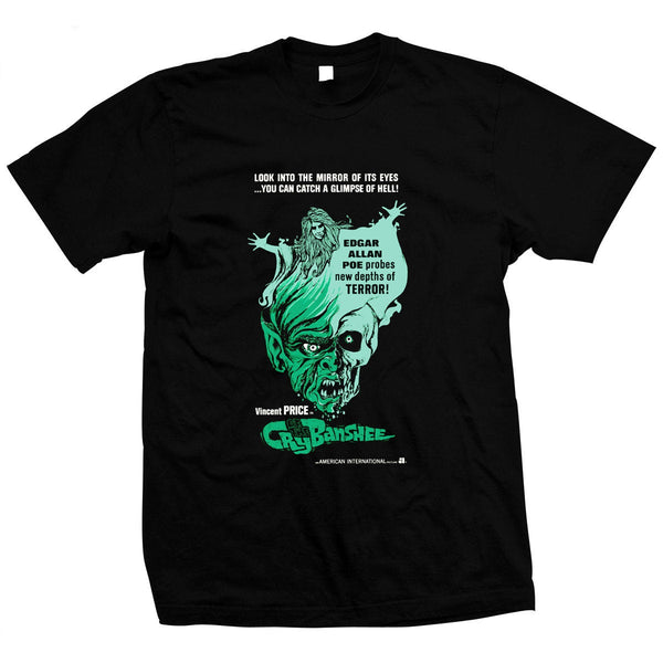 Cry Of The Banshee - Vincent Price - Hand screened, pre-shrunk 100% cotton t-shirt