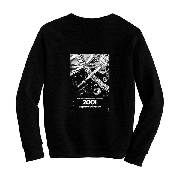 2001: A Space Odyssey - Pre-shrunk, hand silk screened 80/20 blend sweatshirt