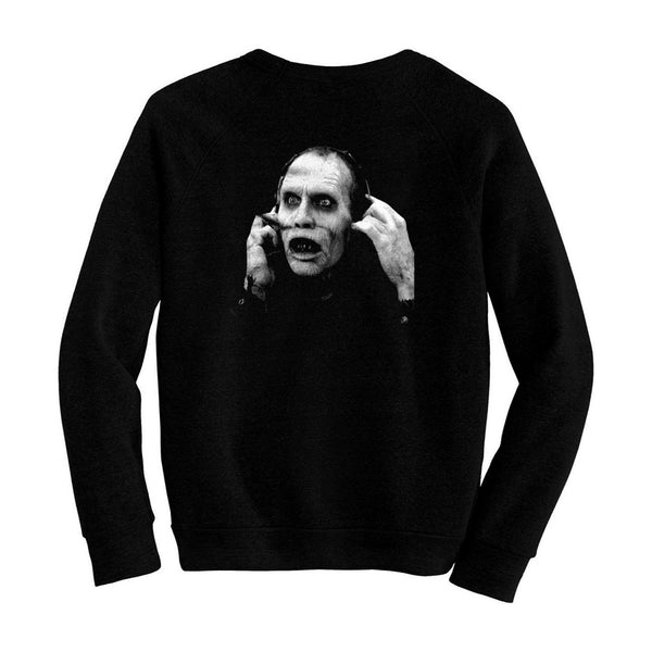 Bub the Zombie from Day Of The Dead - Pre-shrunk, hand screened 80/20 cotton/poly sweatshirt -