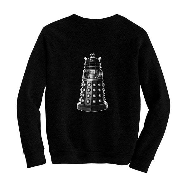 Dalek - Dr. Who - British Time Traveling Sc-Fi - Pre-shrunk, hand silk screened 80/20 sweatshirt