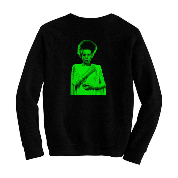 Bride of Frankenstein, Pre-shrunk, hand screened 80/20 cotton/poly sweatshirt - Elsa Lanchester