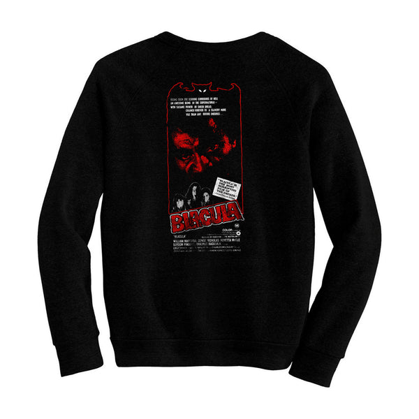 Blacula - Pre-shrunk, hand screened ultra soft 80/20 cotton/poly sweatshirt - William Marshall