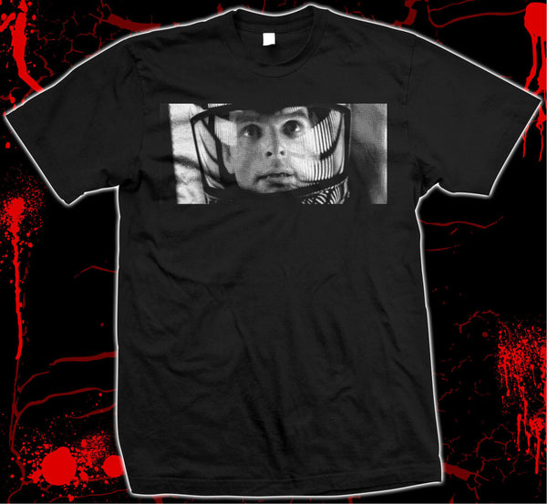 2001: A Space Odyssey - Astronaut David Bowman - hand silk screened 100% cotton t-shirt