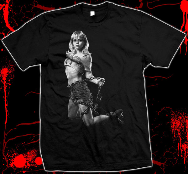 Black Snake Moan - Christina Ricci, Hand screened, pre-shrunk 100% cotton t-shirt
