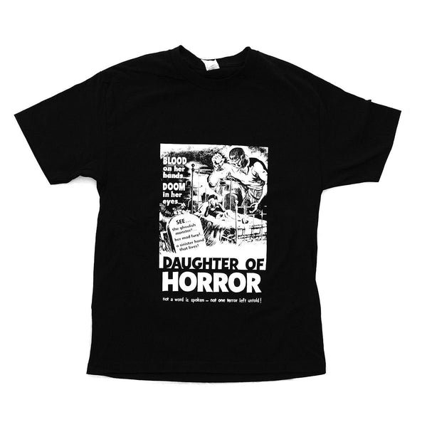 Daughter of Horror - Dementia - Hand Silk Screened, Pre-shrunk 100% cotton t-shirt