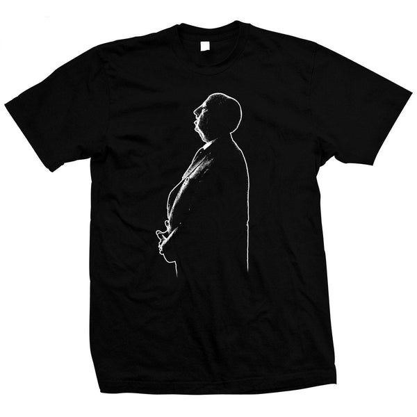 Alfred Hitchcock - silhouette - Pre-shrunk, hand screened 100% cotton t-shirt