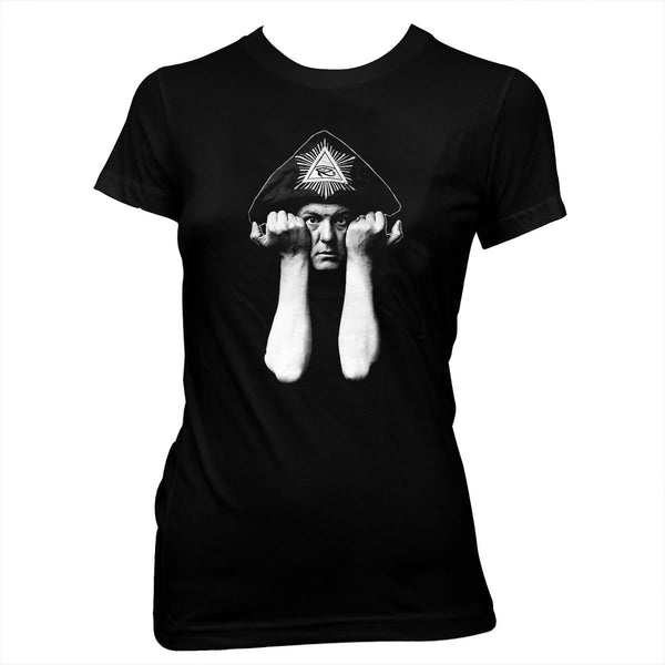 Aleister Crowley - Occult Black Magik - Women's Pre-shrunk, hand silk screened 100% cotton t-shirt
