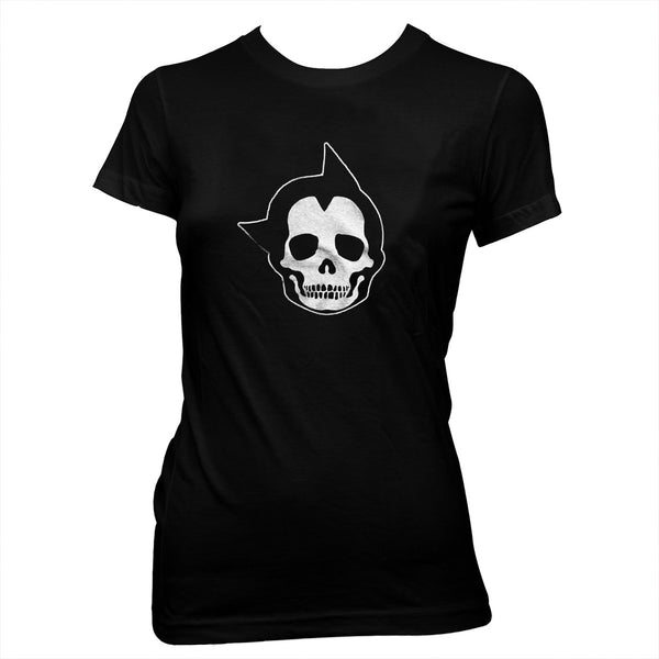 Astro Boy Skull - Women's Pre-shrunk, hand screened 100% cotton t-shirt