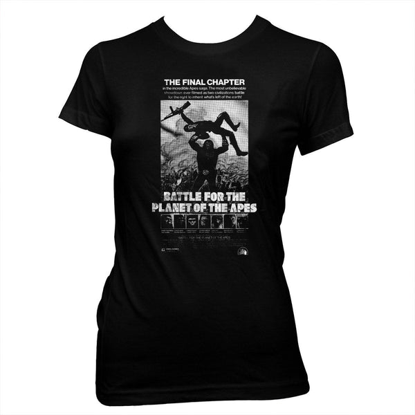 Battle For The Planet Of The Apes - Women's Pre-shrunk, hand screened, 100% cotton T-shirt